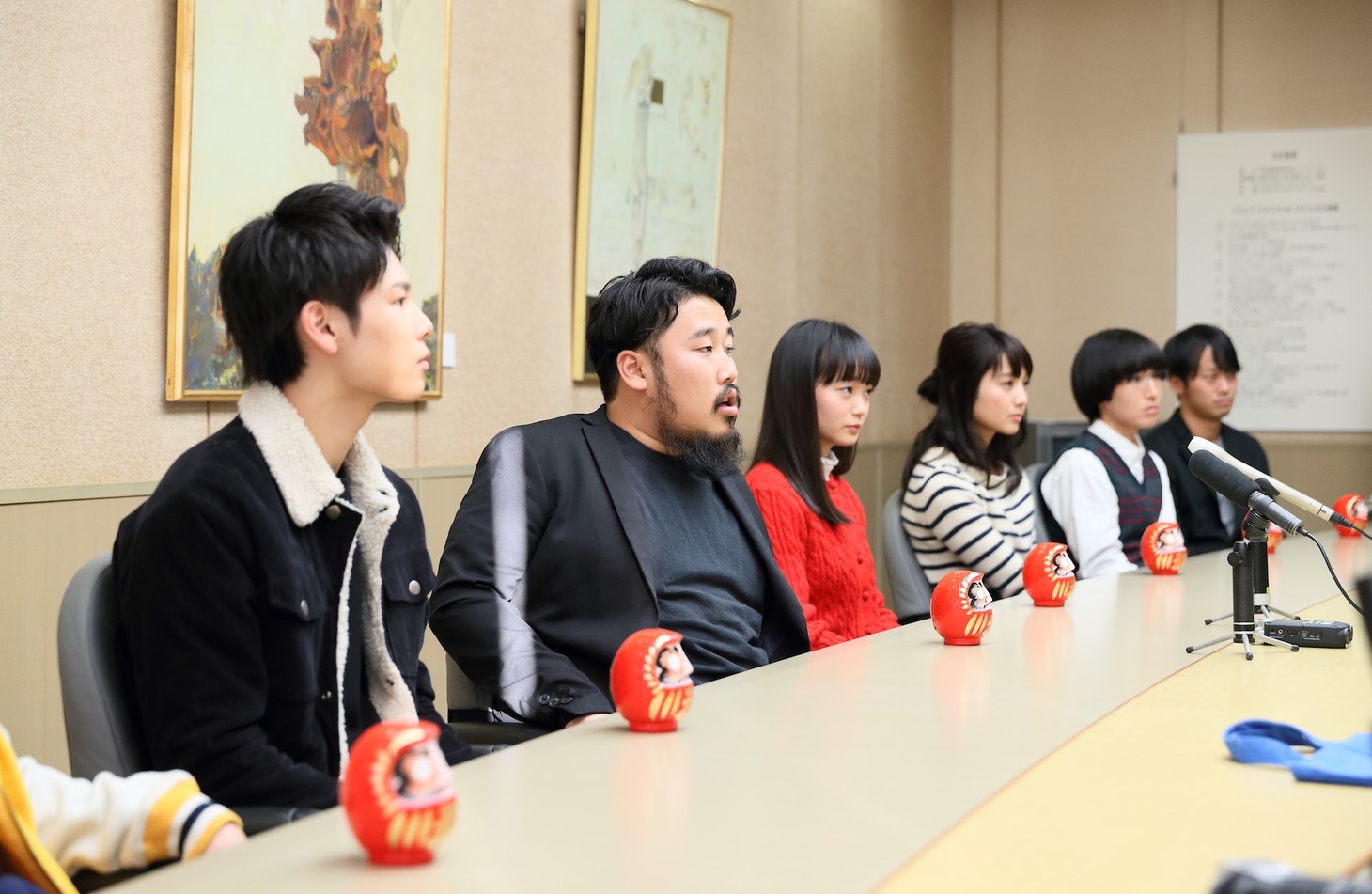 「高崎グラフィティ。」製作発表記者会見の様子。
