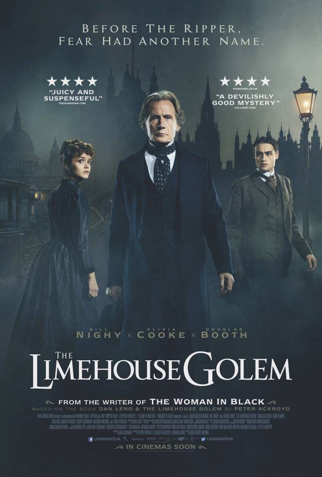 「切り裂き魔ゴーレム」海外版ポスタービジュアル (c)2016 Number 9 Films (Limehouse) Limited