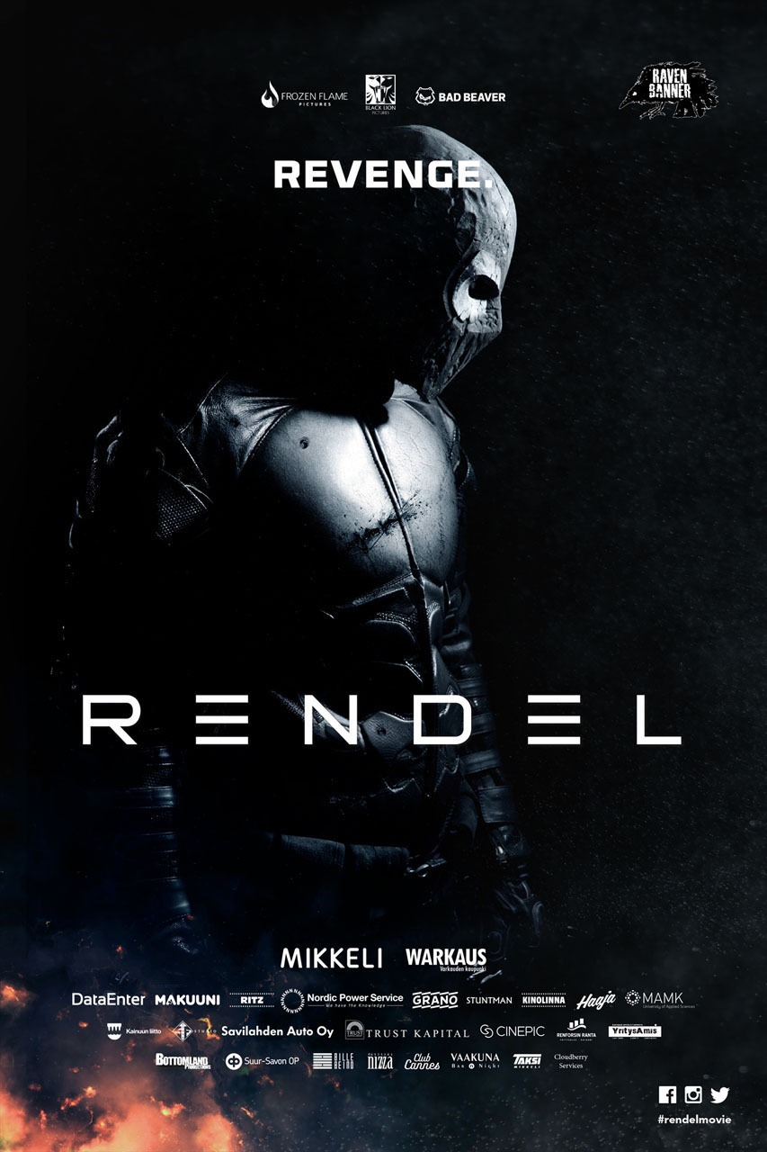 「RENDEL レンデル」海外版ポスタービジュアル (c)2017 Black Lion Pictures Ltd