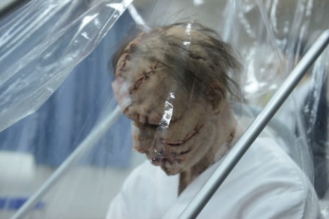 「ホーンテッドテンプル～顔のない男の記録」 (c)2016 all rights reserved Temple Production,llc