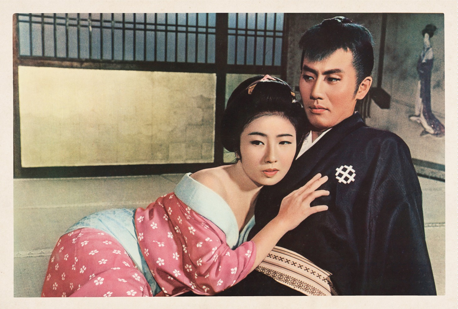 「眠狂四郎 女妖剣」のポストカード。
