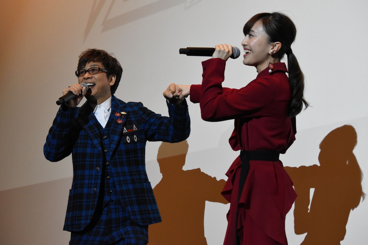 ももクロ百田、ファンの前で山寺宏一に「私この人のこと好きなのかな」