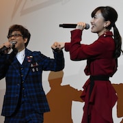 ももクロ百田、ファンの前で山寺宏一に「私この人のこと好きなのかな」