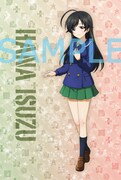第3週目に配布される来場者特典「ガールズ&パンツァー 戦車道大作戦！シリアル付ポストカード（全5種）」。