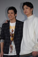 左から山田裕貴、健太郎。