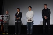 左から足立紳、山田裕貴、健太郎、山口義高。