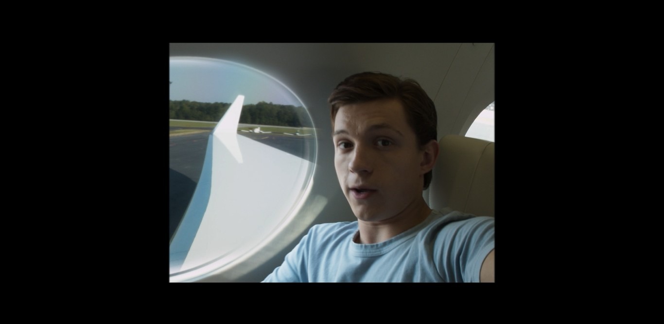 「スパイダーマン：ホームカミング」ソフトに収録された特典映像より。