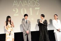 エル シネマ大賞2017授賞式の様子。