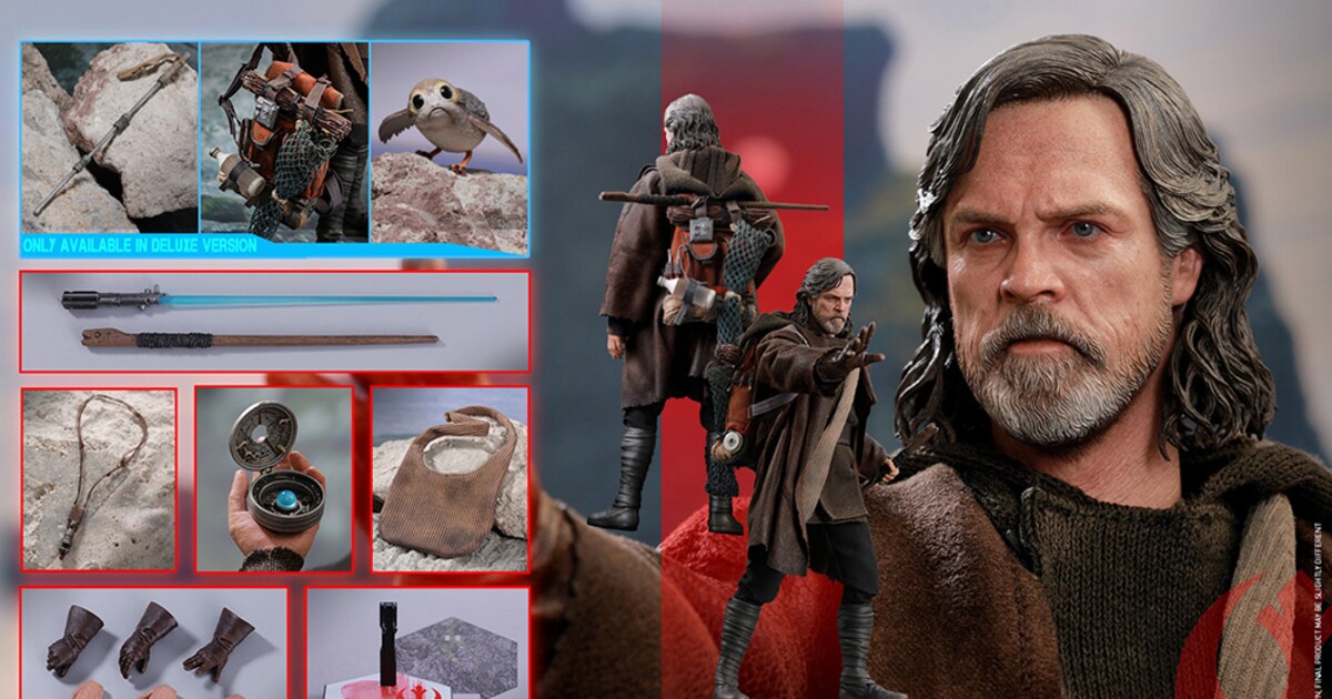 スター・ウォーズ」ルークの1/6フィギュア登場、ポーグが付属する限定 
