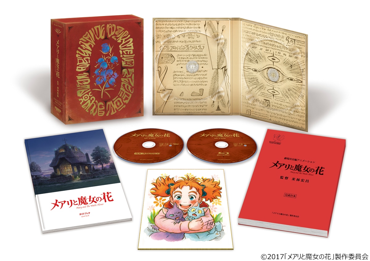 「メアリと魔女の花」コレクターズ・エディション展開図