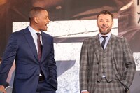 左からウィル・スミス、ジョエル・エドガートン。