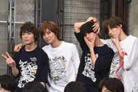 左から溝口琢矢、正木郁、石原壮馬、太田将熙。