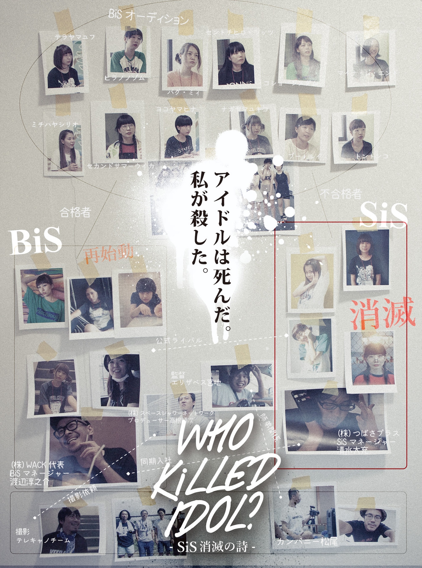 「WHO KiLLED IDOL? -SiS消滅の詩-」ビジュアル