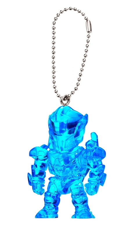 「パシフィック・リム：アップライジング」ムビチケカードの特典であるスイングマスコット。