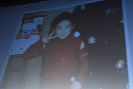 平祐奈の5歳時の写真。当時フラメンコを習っており、先生の発表会を観に行ったときに撮影された。