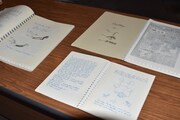 「変態アニメーションナイト ザ・ツアー:セレブレート」展示コーナーの様子。