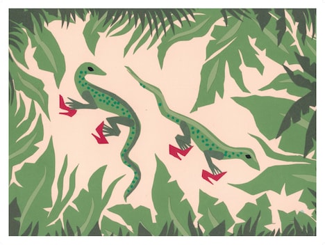 マイケル・ロバーツが描いたイラスト。