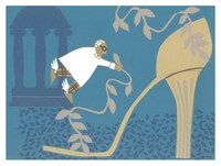 マイケル・ロバーツが描いたイラスト。