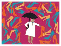 マイケル・ロバーツが描いたイラスト。