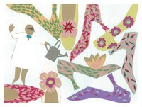 マイケル・ロバーツが描いたイラスト。