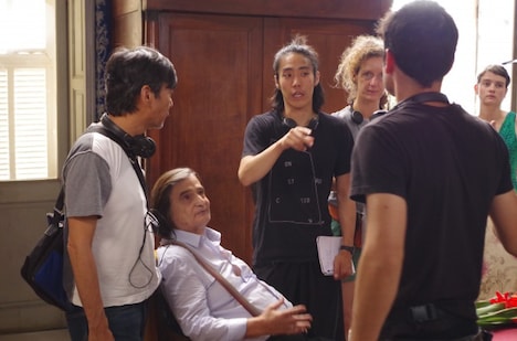 「ライオンは今夜死ぬ」メイキングカット (c)maron ginestet