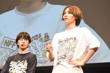 左から富田健太郎、太田将熙。