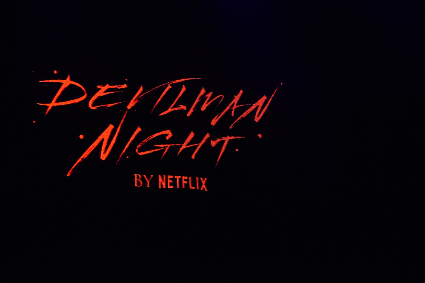 「DEVILMAN NIGHT by NETFLIX」の様子。