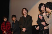 「仮面ライダー平成ジェネレーションズFINAL ビルド＆エグゼイドwithレジェンドライダー」大ヒット御礼舞台挨拶の様子。