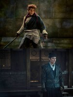 「-悟空伝-」（上）、「修羅：黒衣の反逆」（下）。(c)2017 New Classics Media Corporation. All rights reserved. (c)2017 Huanxi Media All Rights Reserved.