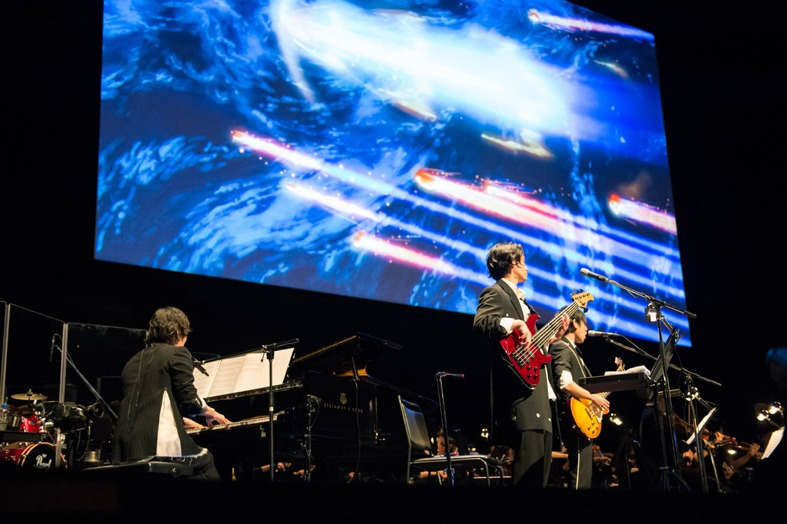 「君の名は。」オーケストラコンサートの様子。