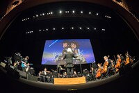 「君の名は。」オーケストラコンサートの様子。