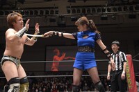 インフォマーシャルマッチの様子。