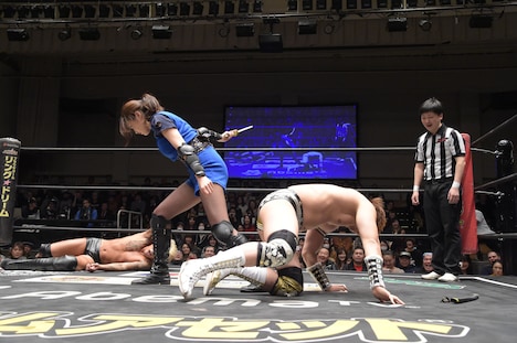 インフォマーシャルマッチの様子。