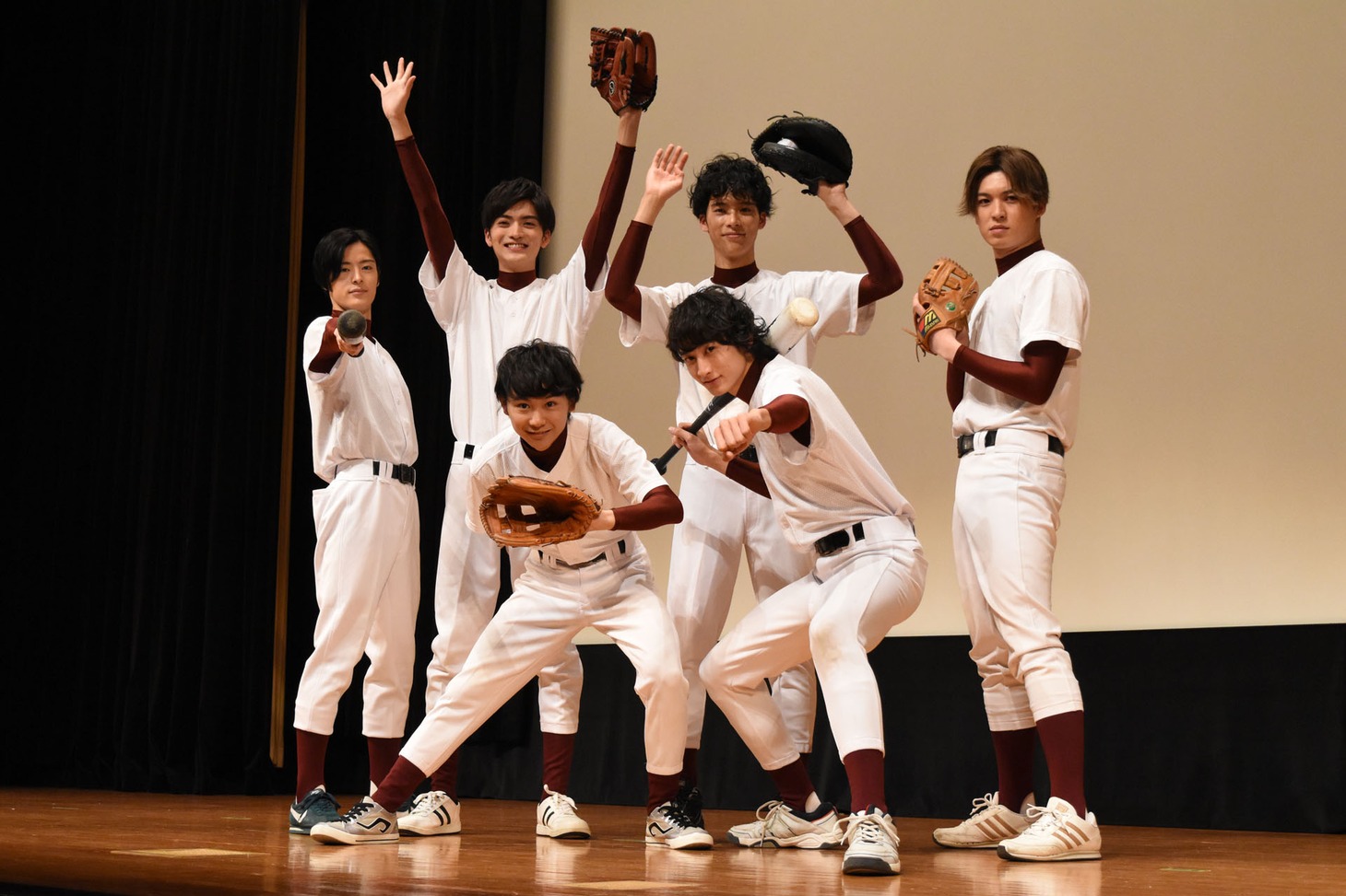 「ちょっとまて野球部！」完成披露イベントの様子。