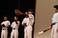 「ちょっとまて野球部！」完成披露イベントの様子。