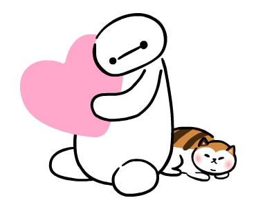 「ベイマックス（ほのぼの）」LINEスタンプ