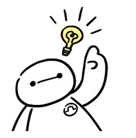 「ベイマックス（ほのぼの）」LINEスタンプ