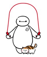 「ベイマックス（ほのぼの）」LINEスタンプ