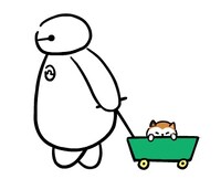 「ベイマックス（ほのぼの）」LINEスタンプ