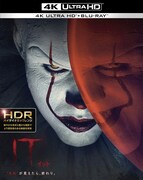「IT／イット “それ”が見えたら、終わり。」4K ULTRA HD Blu-ray+Blu-rayジャケット