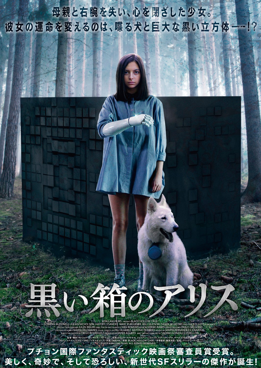 「黒い箱のアリス」ポスタービジュアル