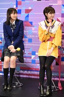 「電影少女 -VIDEO GIRL AI 2018-」記者会見の様子。