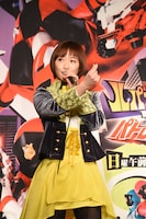 名乗りを披露する工藤遥。