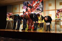 「快盗戦隊ルパンレンジャーVS警察戦隊パトレンジャー」キャスト披露イベントの様子。