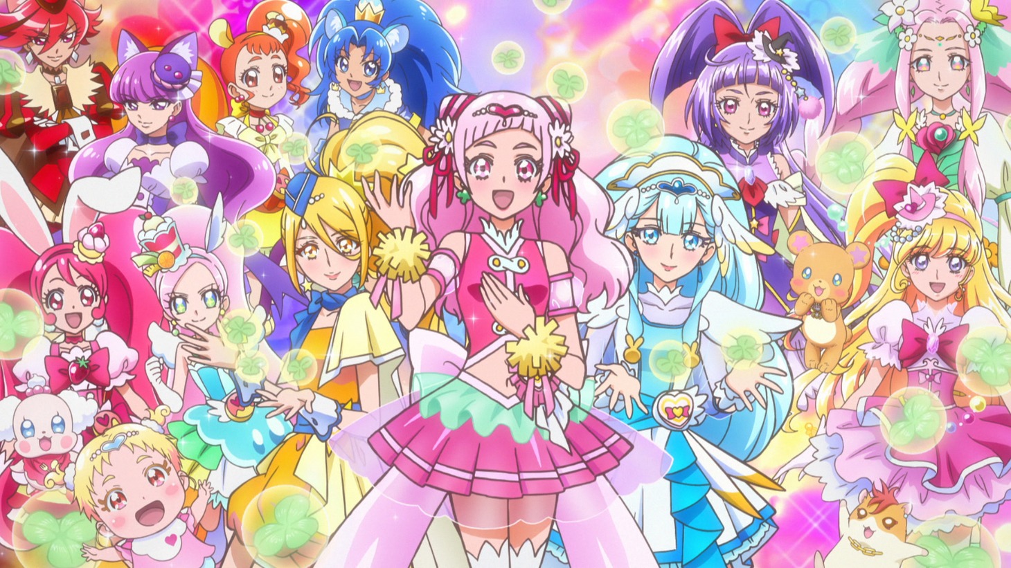 「映画プリキュアスーパースターズ！」予告編より。