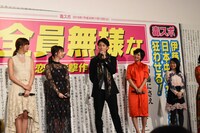 新年の抱負の「毒を吐く」を試しに実践してみる岡田将生（中央）。