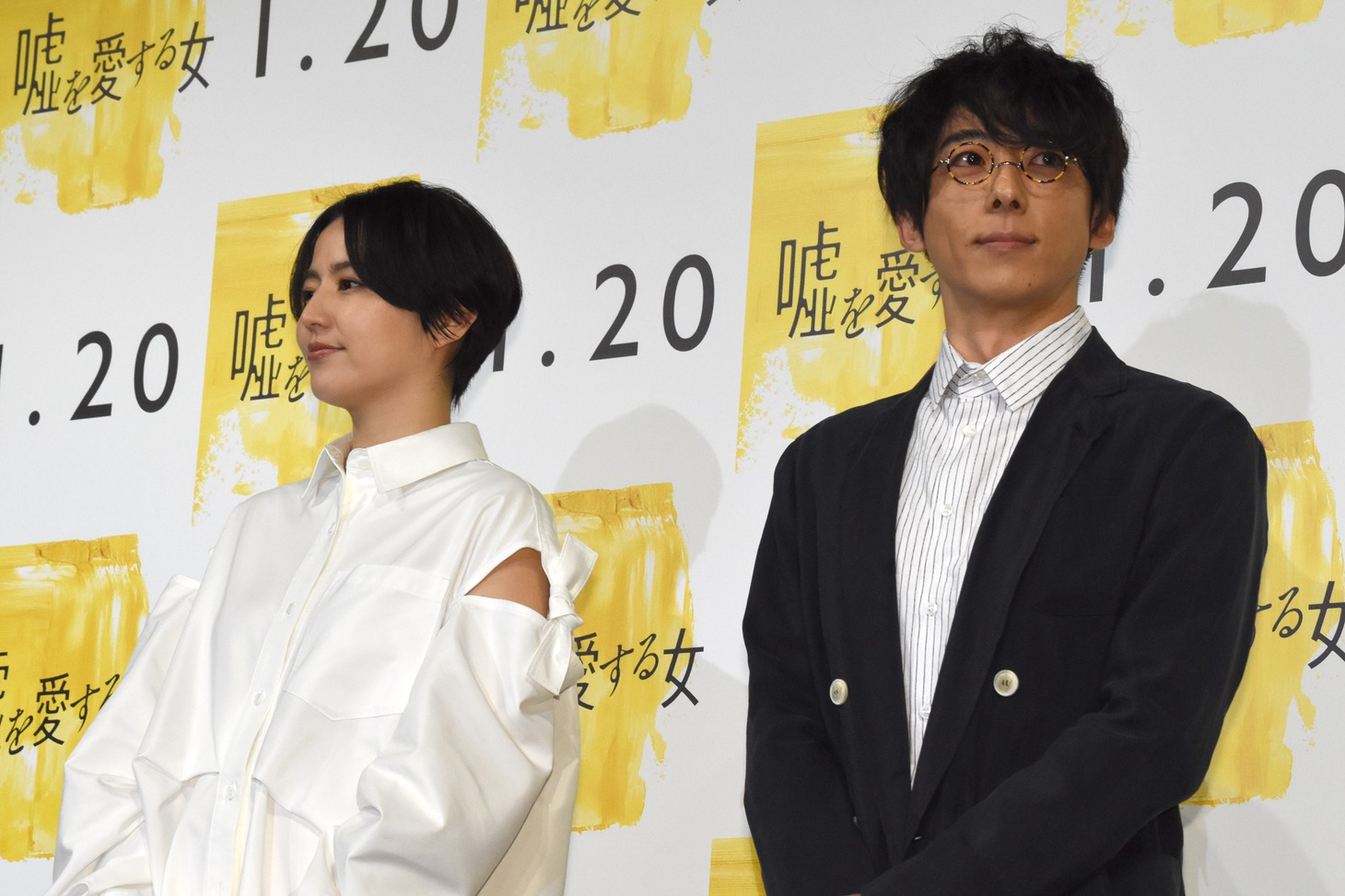 左から長澤まさみ、高橋一生。