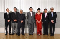 第41回日本アカデミー賞優秀賞発表記者会見の様子。