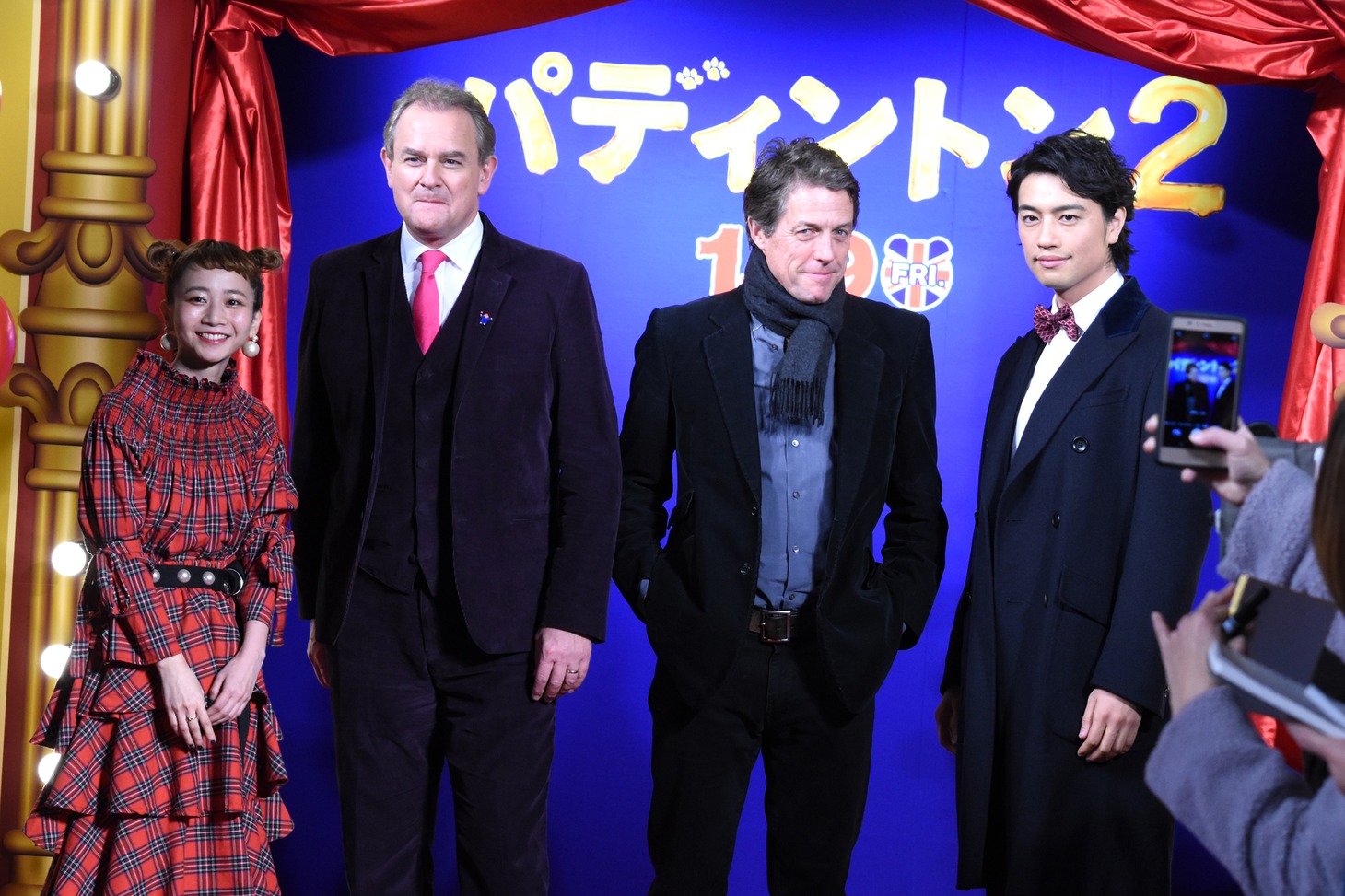 「パディントン2」ジャパンプレミアの様子。