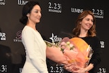 左から草刈民代、ソフィア・コッポラ。